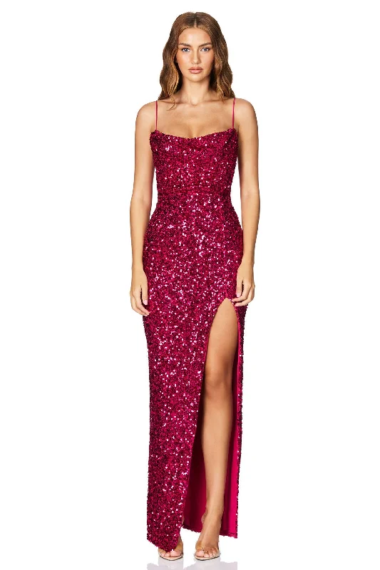 Open Back Dress Smoke Show Gown