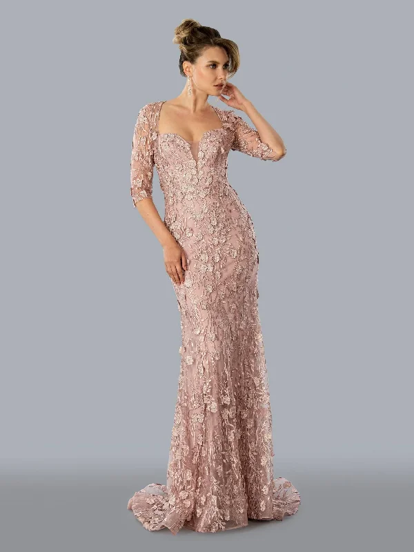 Romantic Evening Gown Stella Couture 23311 Rose 14 Sale