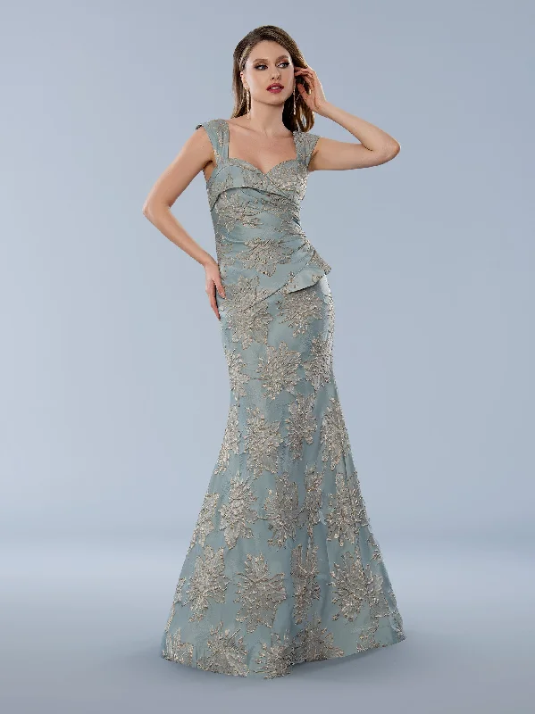 Midnight Blue Gown Stella Couture 24369 Long Formal Prom Fitted Dress