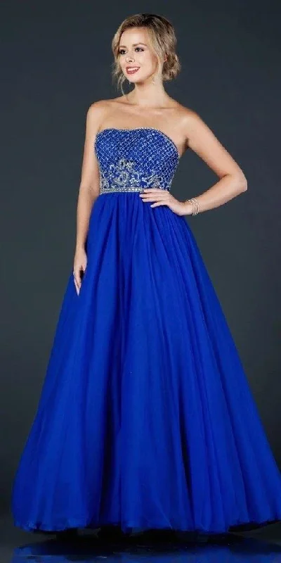 Gorgeous Party Dress Strapless Long Prom Dress Sale