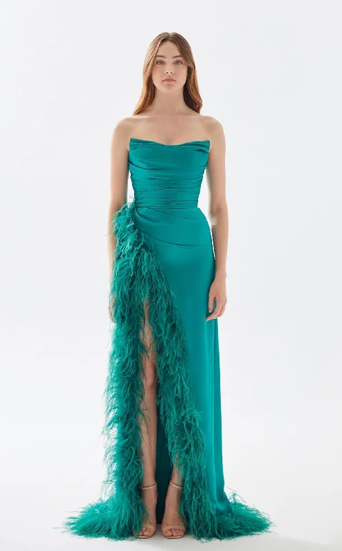 Lavish Evening Gown Tarik Ediz 52004 Dress