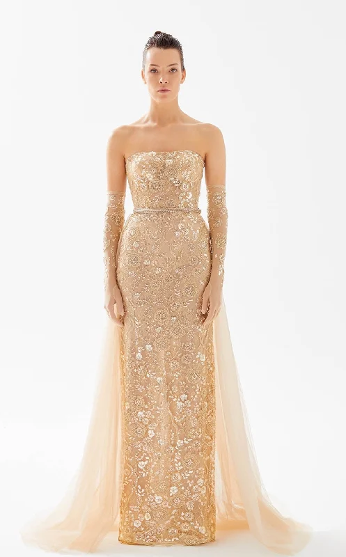 Fancy Evening Dress Tarik Ediz 98312 Dress