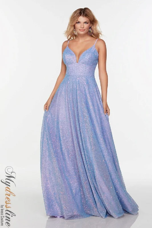 Polka Dot Gown Alyce 61091