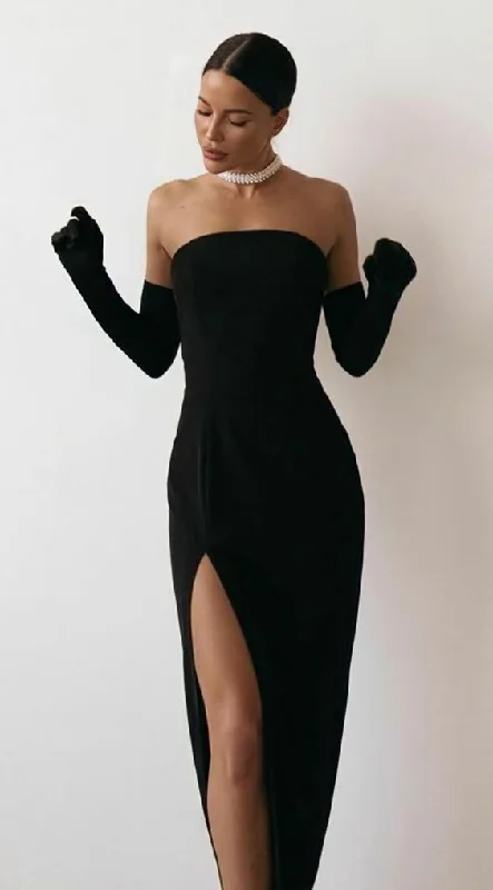 Wedding Reception Gown Black evening dress party dress Brithday prom dress,DS4605