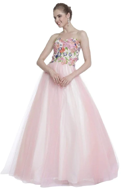 Chic Satin Dress Cinderella Divine 7637