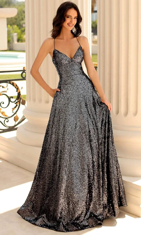 Stunning Applique Dress Clarisse 810407 - Sequin Dress