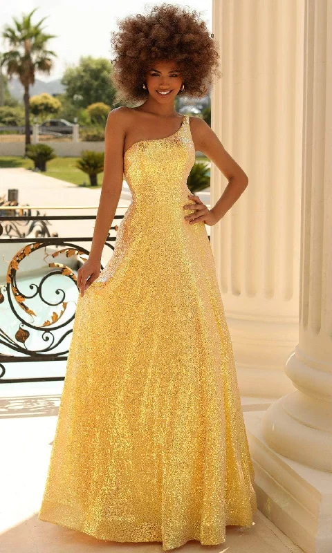 Midnight Blue Gown Clarisse 810563 - Sequined Gown