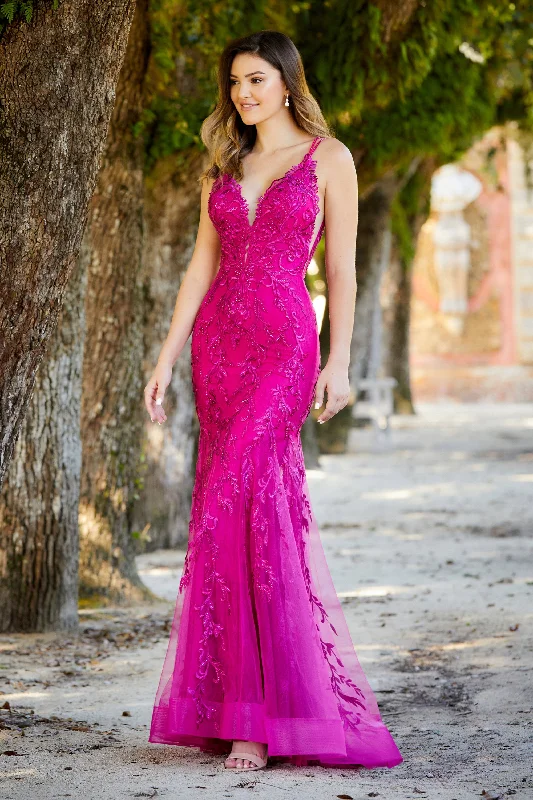 Metallic Formal Dress Ellie Wilde EW122101 Dresses