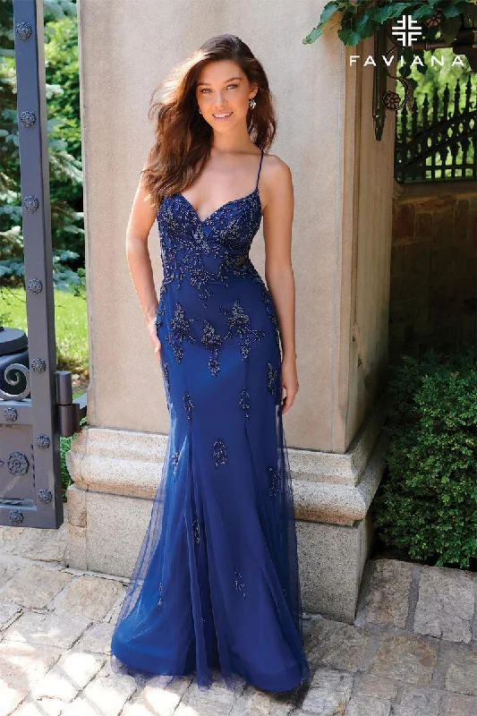 Striking Red Gown Faviana Dress 11227