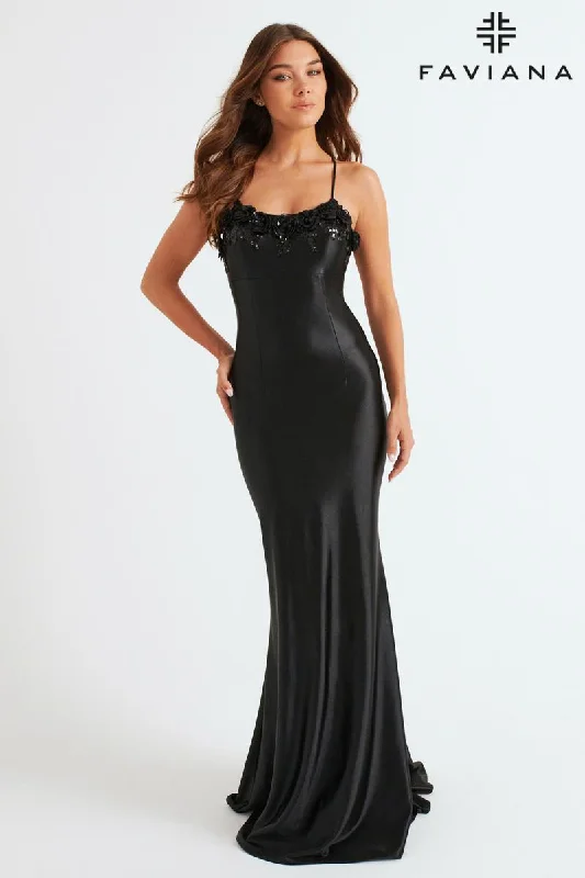 Puffy Formal Dress Faviana Dress 11249
