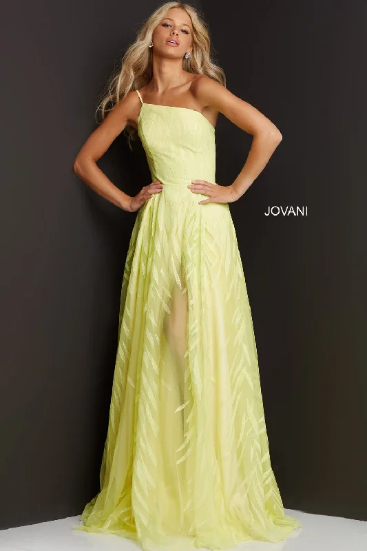 Floral Beaded Gown Jovani 07251 Dresses