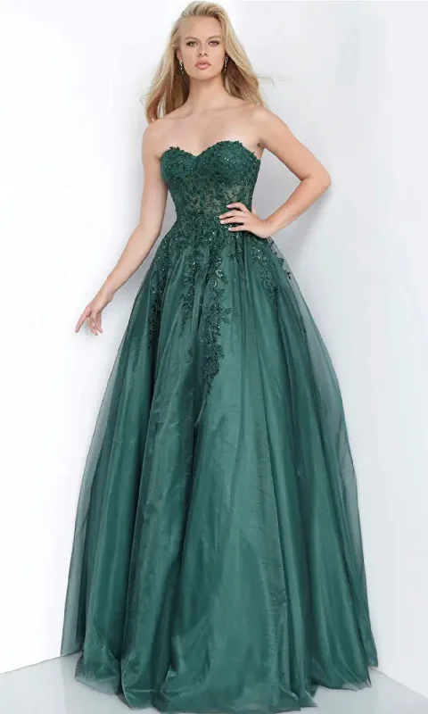 Floral Beaded Gown JVN By Jovani JVN00915