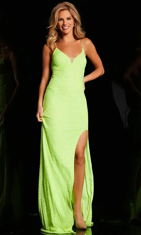 Dainty Chiffon Dress JVN By Jovani JVN23284