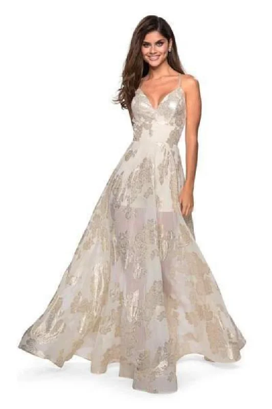 Sophisticated Maxi Dress La Femme 27547