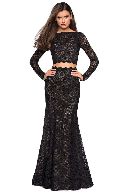 Fitted Formal Dress La Femme 27601