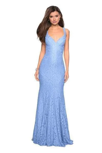 Draped Formal Dress La Femme 27623