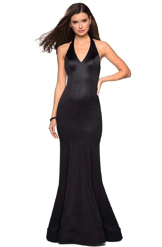 Elegant Beaded Dress La Femme 27653