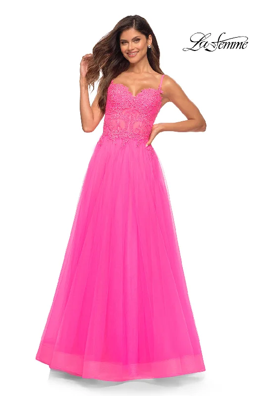 Bold Red Dress La Femme 30755 Dresses