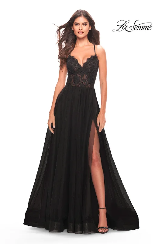 Silk Ball Gown La Femme 31271 Dresses