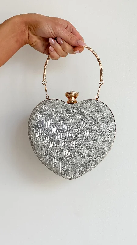 Dreamy Wedding Gown Lacee Bag - Silver / Gold
