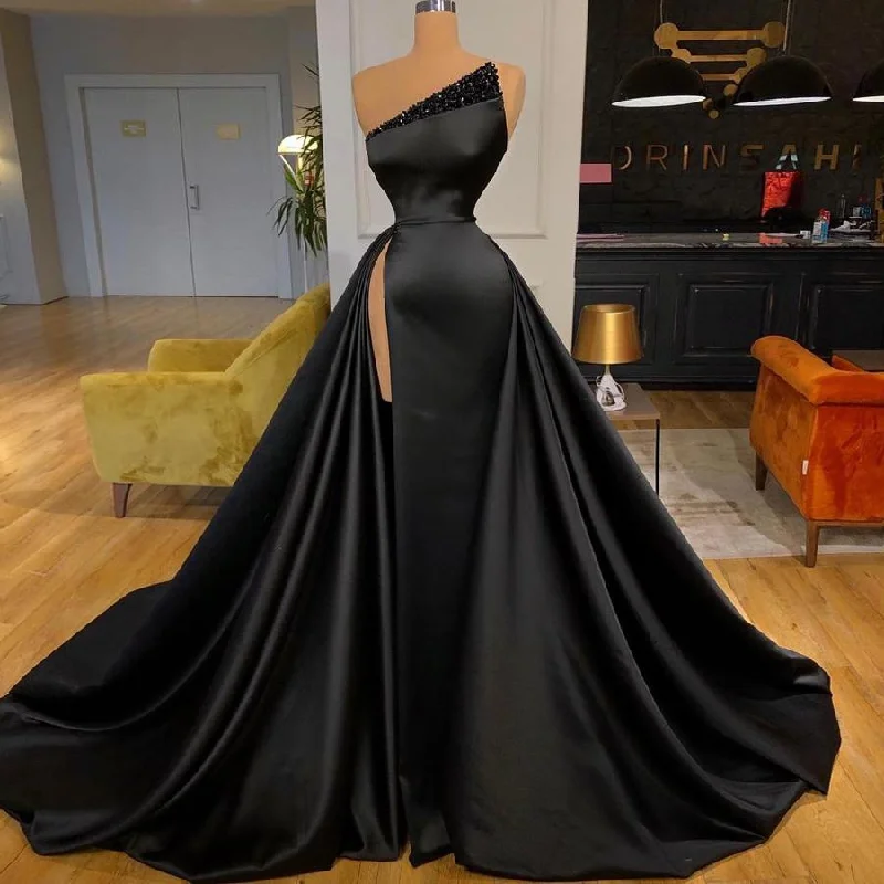 Glamorous Formal Dress prom dresses, one shoulder prom dresses, sequins prom dresses, beaded prom dresses, side slit prom dresses,DS5035 Glamorous Formal Dress prom dresses, one shoulder prom dresses, sequins prom dresses, beaded prom dresses, side slit prom dresses,DS5035