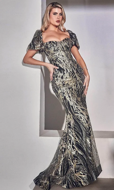 Chic Maxi Dress Ladivine J833 - Glitter Gown