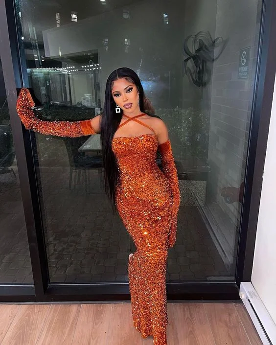 Ruched Velvet Dress Glitter Mermaid Detachable Sleeves Black Girl Long Prom Dress,DP742 Ruched Velvet Dress Glitter Mermaid Detachable Sleeves Black Girl Long Prom Dress,DP742