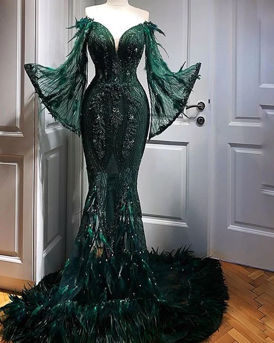 Exquisite Couture Dress Mermaid Prom Dress,DS5107