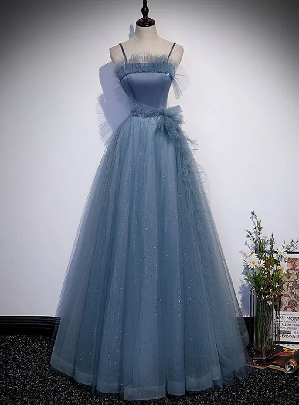 Draped Formal Dress Prom Dresses,TULLE LONG PROM DRESS, A LINE EVENING DRESS,DP24573 Draped Formal Dress Prom Dresses,TULLE LONG PROM DRESS, A LINE EVENING DRESS,DP24573