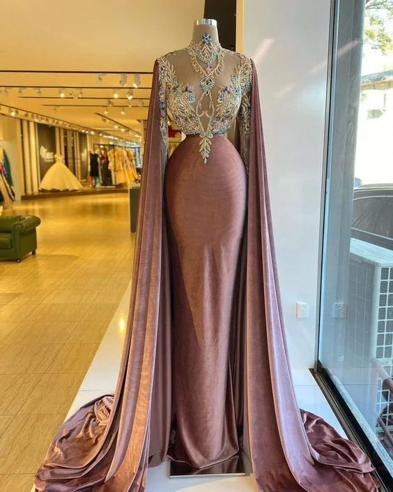 Chic Maxi Dress Velvet Prom Dresses, Long Sleeve Prom Dresses, Mermaid Evening Dresses, Beaded Prom Dresses, Custom Make Prom Dresses, Sexy Party Dresse,DS5038 Chic Maxi Dress Velvet Prom Dresses, Long Sleeve Prom Dresses, Mermaid Evening Dresses, Beaded Prom Dresses, Custom Make Prom Dresses, Sexy Party Dresse,DS5038