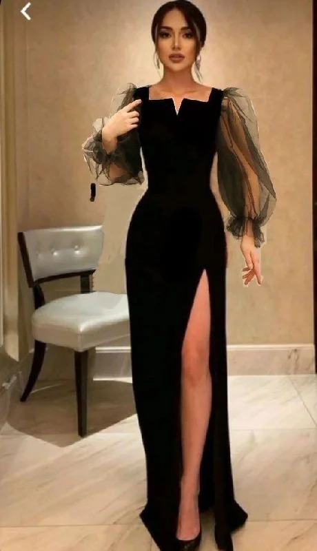 Stunning Silk Gown Wedding dress prom dress elegant dress,DS4981