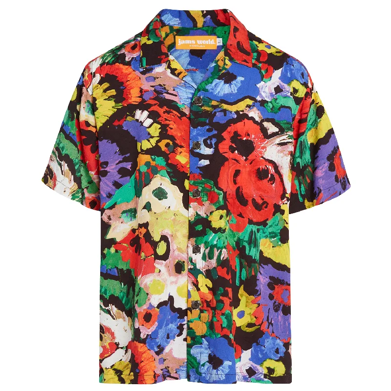 Statement Outfit Big Men's Retro Shirt - Marbella