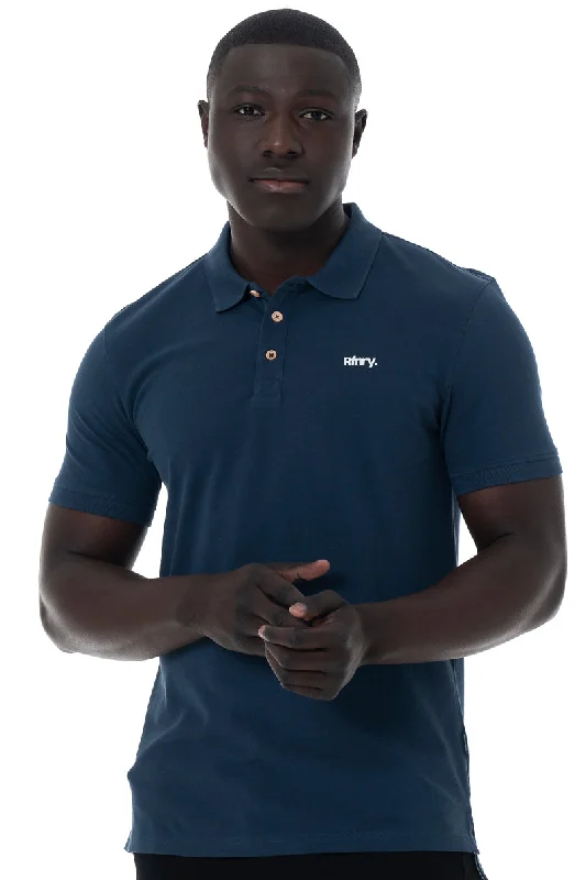 Denim Essentials Branded Golfer _ 151883 _ Ink