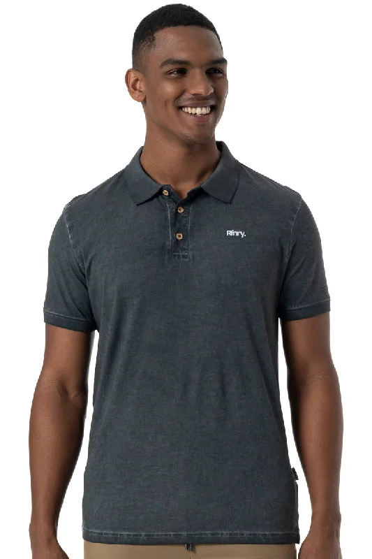 Retro Aesthetic Dirty Dye Golfer _ 151915 _ Charcoal