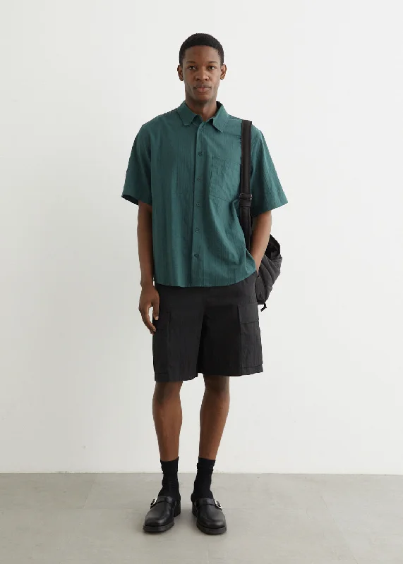 Lounge Wear Doctrine Short Sleeve Relaxed Shirt