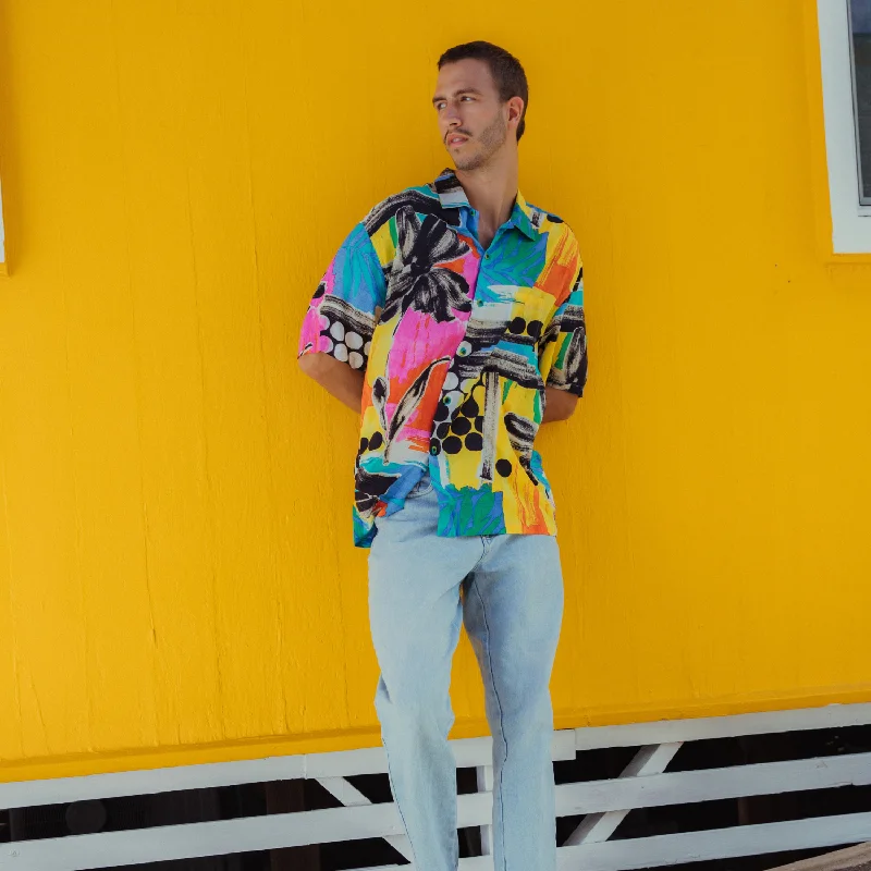 Country Style Men's Retro Shirt - Cosmopolitan