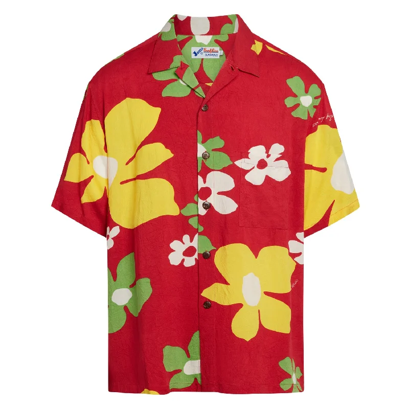 Modern Utility Men's Retro Shirt - Tradewinds Red