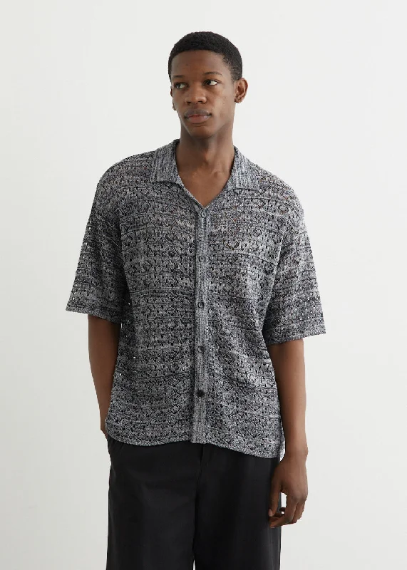 Heritage Style Rapture Knit Short Sleeve Shirt