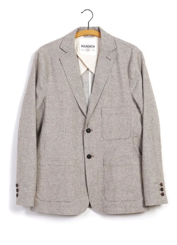Distressed Denim CHRIS | Two Button Classic Blazer | Beach