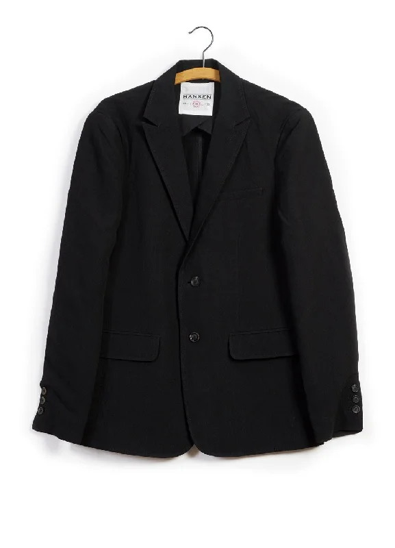Soft Aesthetic CHRISTOFFER | Two Button Blazer | Black