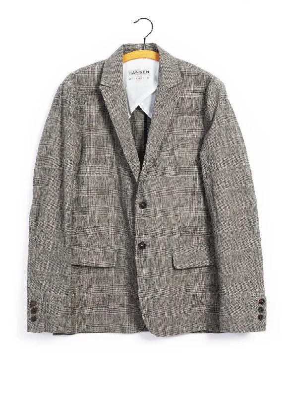 Luxe Casual CHRISTOFFER | Two Button Blazer | Check 2