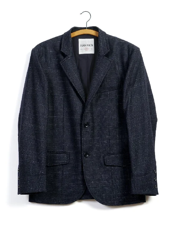 Graphic Streetwear FREDERIK | Informal 2-button Blazer | Night