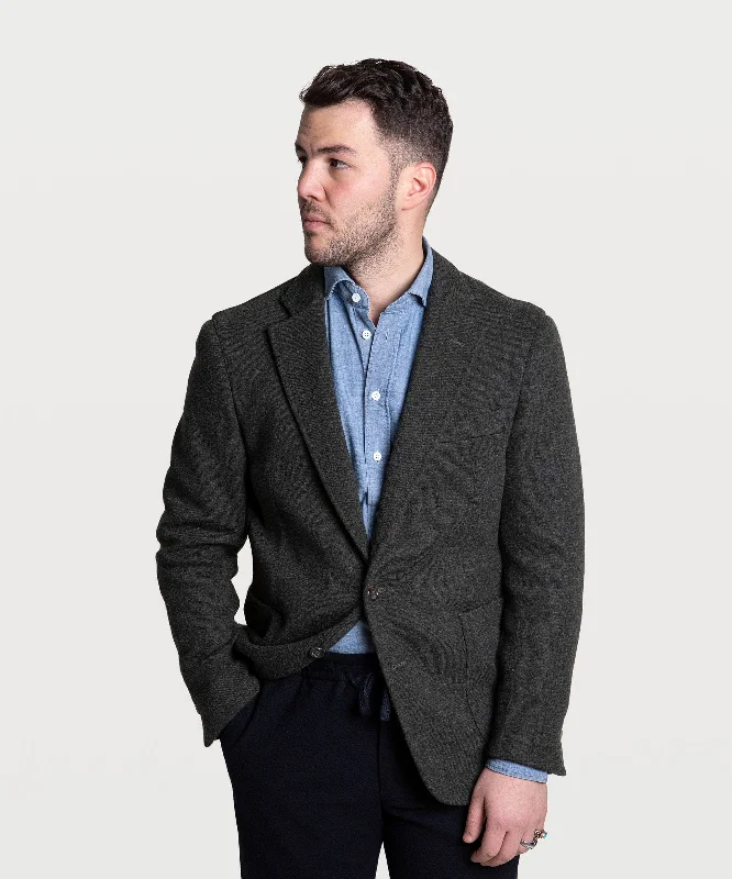 Harajuku Fashion Jersey Wool Jacket
