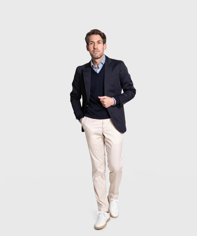 Denim Fashion Light Cotton Blazer