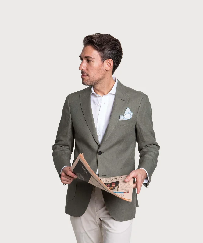 Everyday Minimalism Linen Jacket