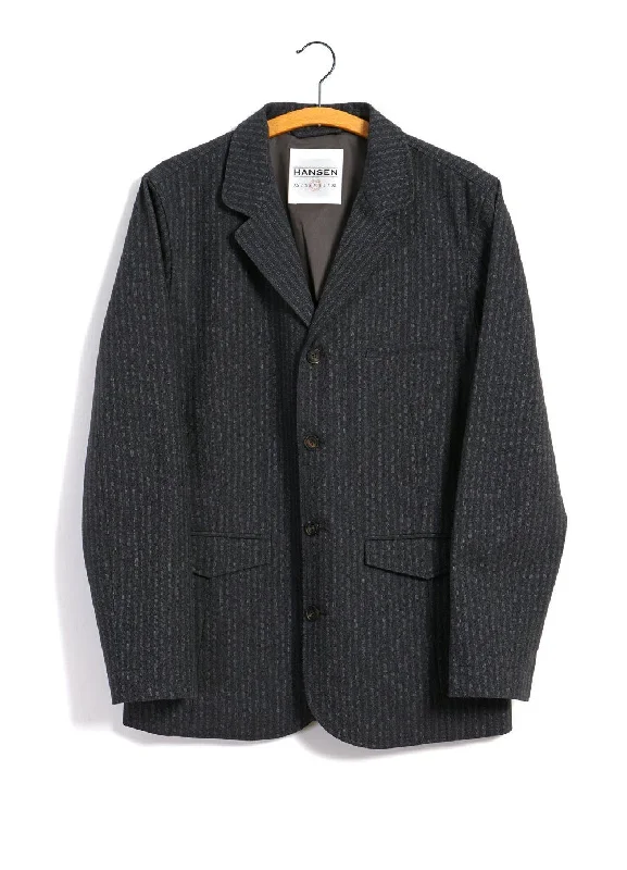 Sleek Streetwear LUKAS | Blazer Jacket | Grey Pin