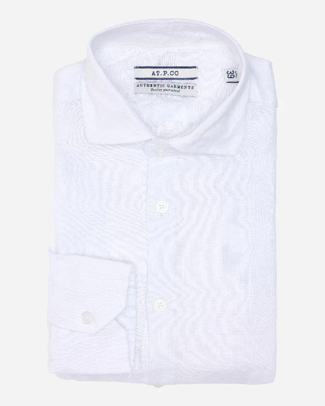 Sophisticated Look Tailored Linen Shirt
