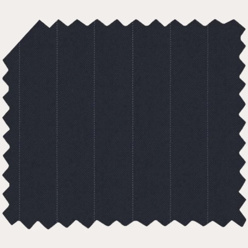 Navy Pinstripe