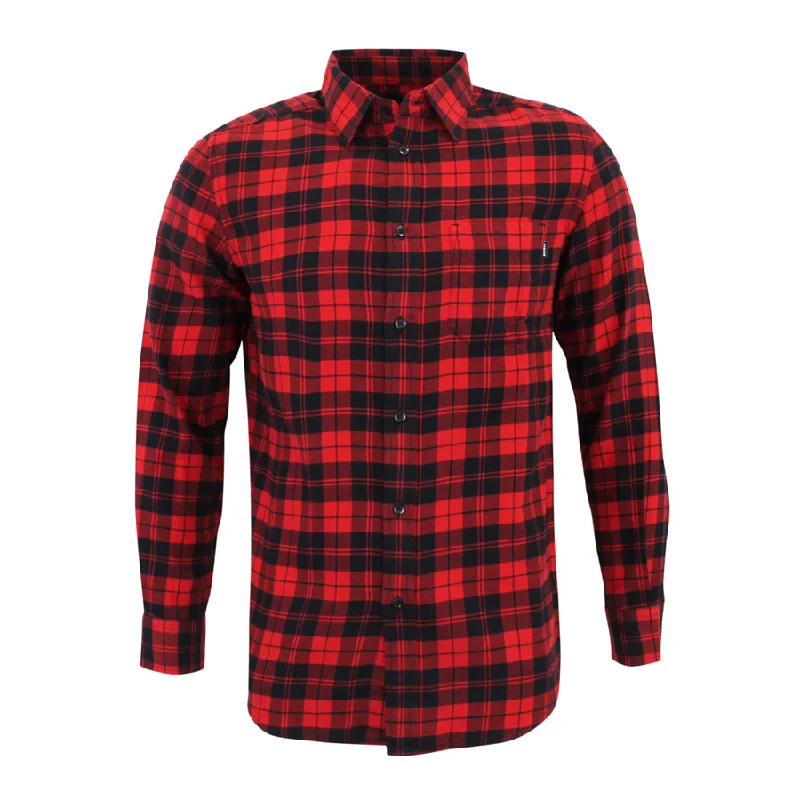 Modern Tailoring Diesel - S-MOI-CHK Check Shirt in Red