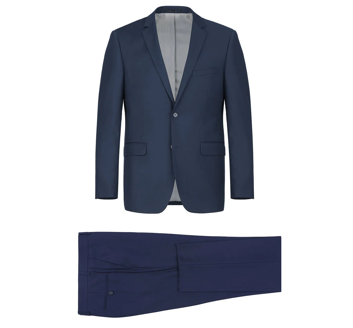 Modern Sophistication Mens Modern Classic Fit Suit (Midnight) Renoir 201-19